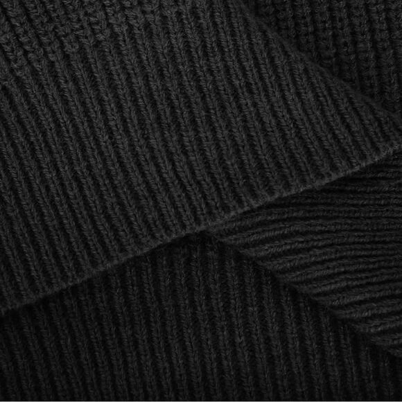 Rae mode Womens Oversized Cardigan Sweaters Casual button down size L black NWT - Picture 6 of 10